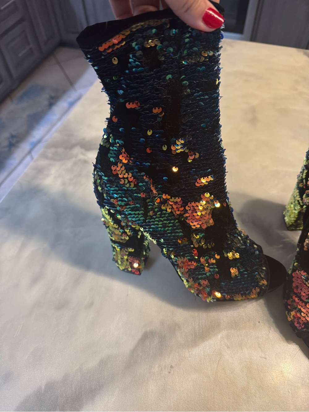 Call It Spring
Sequins Booties - Picture 3 of 7